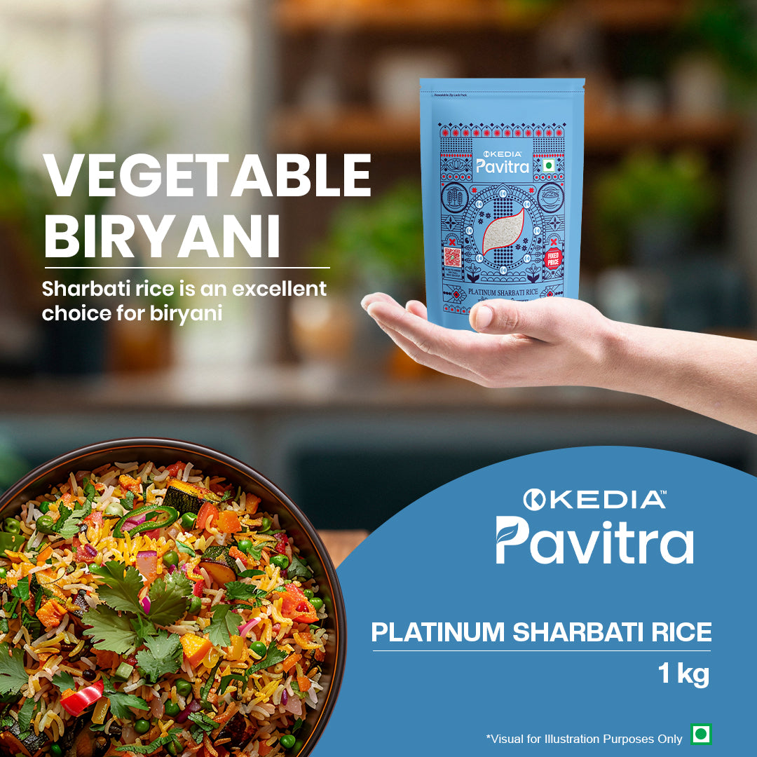 Platinum Sharbati Rice (1 kg)