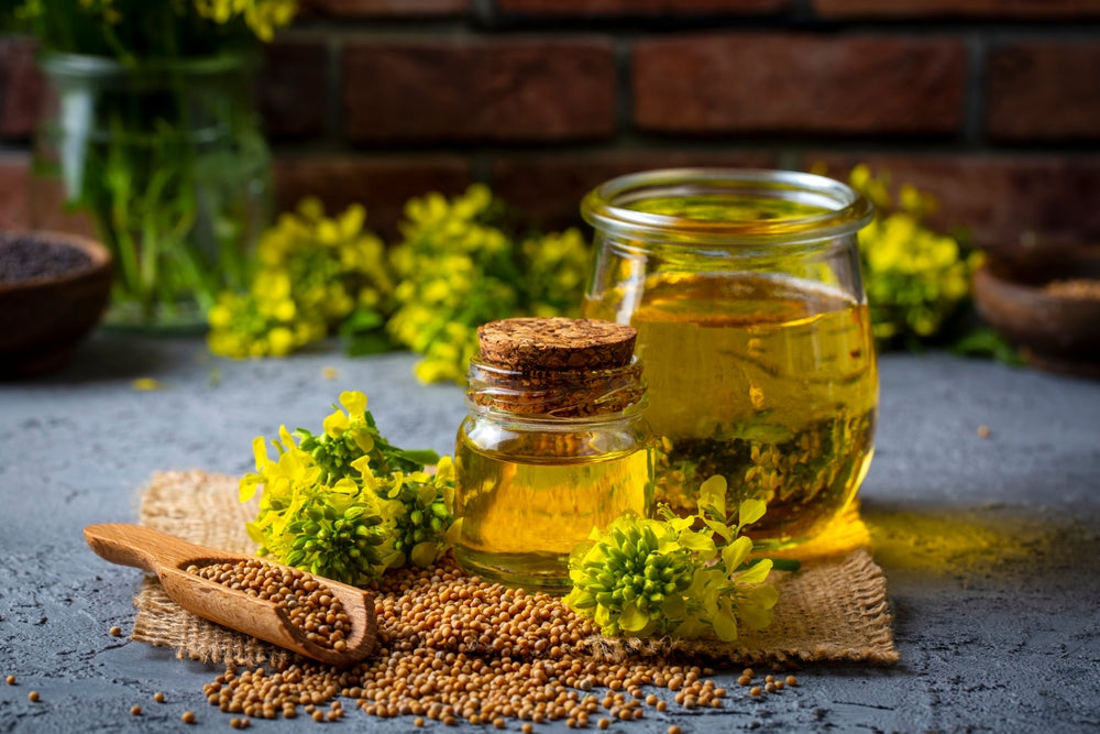Kachchi Ghani Mustard Oil: Rich in Monounsaturated Fats & Omega-3s
