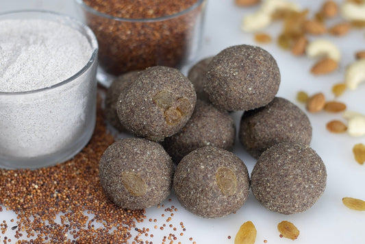 Quick Recipe Card – Raisin & Ragi Energy Balls
