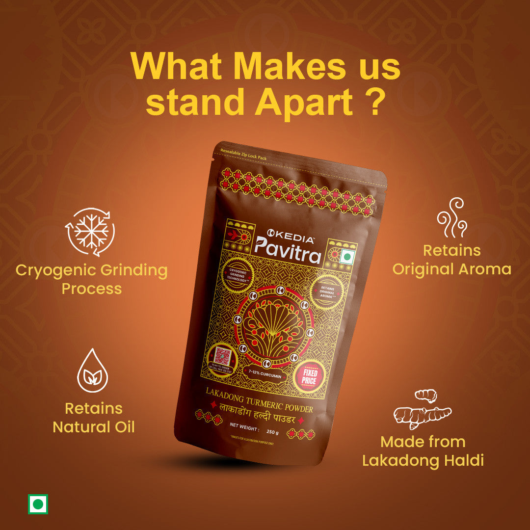 Lakadong Turmeric Powder (250 g)