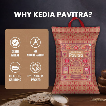 Deshi Wheat Grains (10 kg)