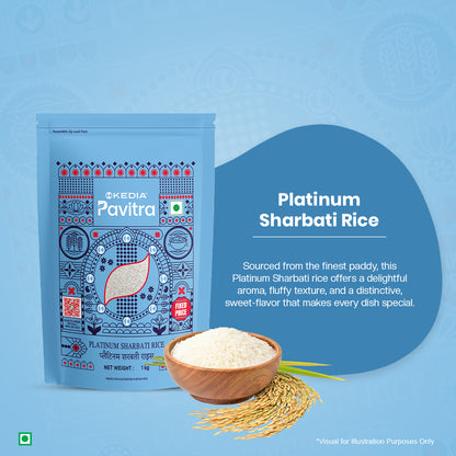 Platinum Sharbati Rice (1 kg)