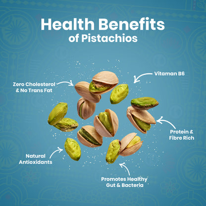 Pistachios (Roasted & Salted) (250 g)
