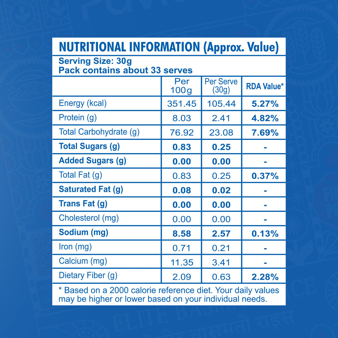 Elite Basmati Rice (1 kg)