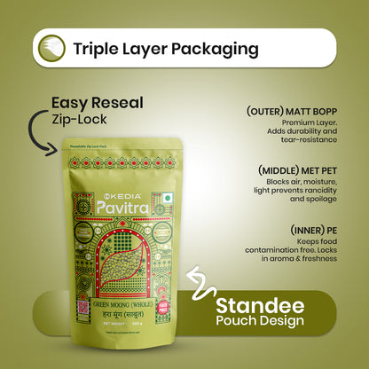 Green Moong (Whole) (500 g)