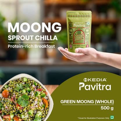 Green Moong (Whole) (500 g)