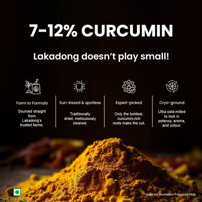 Lakadong Turmeric Powder (250 g)