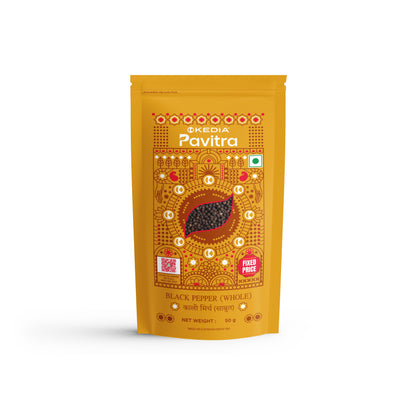 Black Pepper/Kali Mirch - Whole (50 gm)