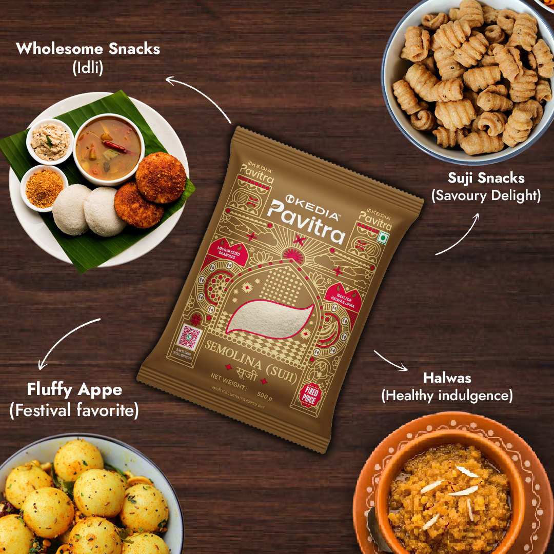 Semolina (Suji) (500 g)