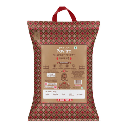 Sharbati Wheat Grains (10 kg)