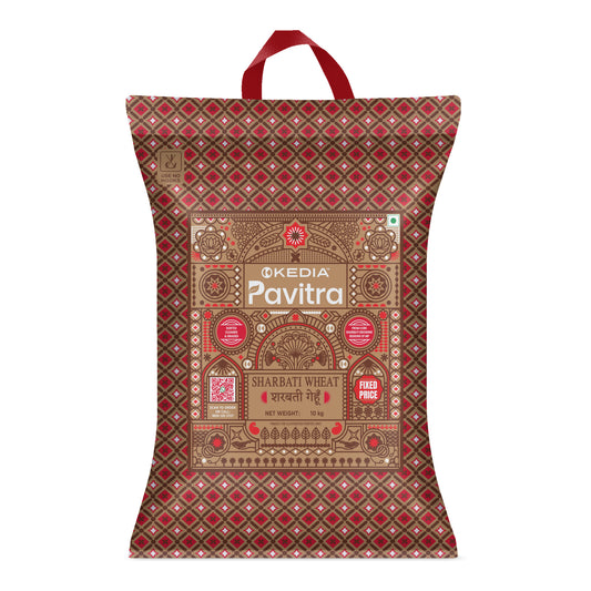 Sharbati Wheat Grains (10 kg)