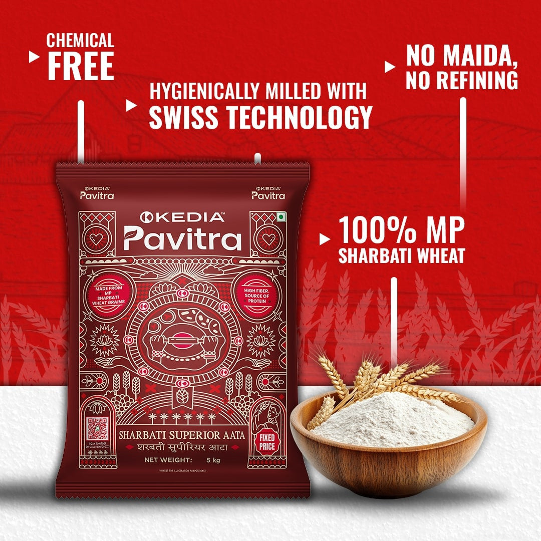 Sharbati Superior Aata (5 kg)